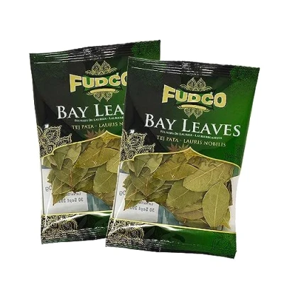 Image of Fudco Bay Leaves 50G leaf Dry Tej Patta Dried Ideal for Flavorful Curries And Biryani Indian Origin Each Pack of 2