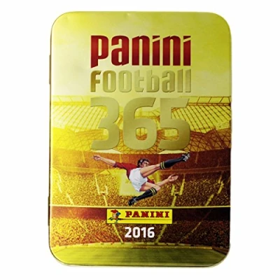 Image of Panini Football FIFA 365 Sticker Collection 2016/2017 Mini Tin with 15 Bags