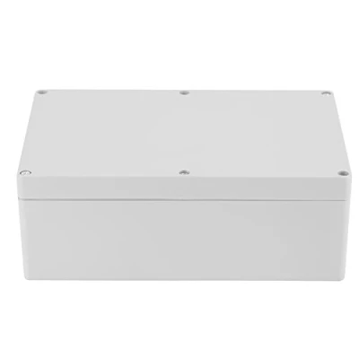 Image of Junction Box, Dustproof Waterproof Box Universal Enclosure White Plastic Electrical Project Case DIY 230 * 150 85mm