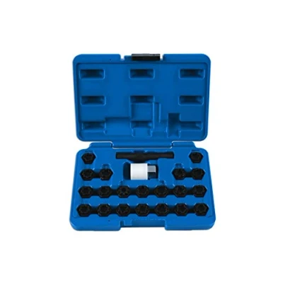 Image of Laser 6232 Locking Wheel Nut Key Set 22pc for VAG