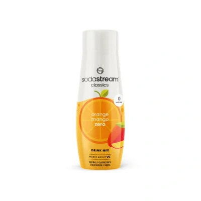 Image of SodaStream Zeros Orange and Mango Syrup