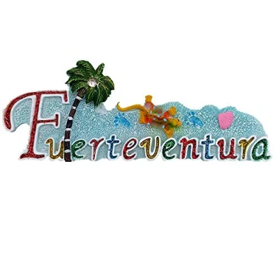 Image of Fuerteventura Canary Islands Spain Fridge Magnet Travel Souvenir Gift Collection Home Kitchen Decoration Magnetic Sticker, Refrigerator