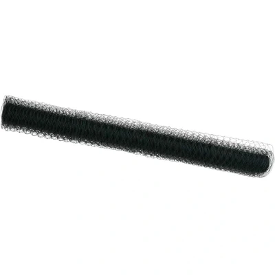 Image of vidaXL Hexagon Fence Green 1.6x100 m Steel
