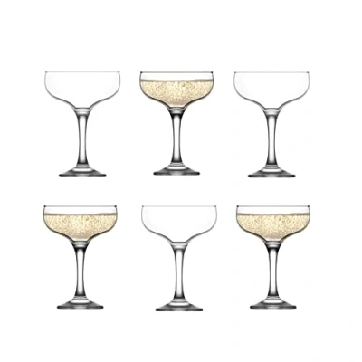 Image of bar@drinkstuff Essence Champagne Coupe 8oz /235ml Pack of 6 Glassware, Glasses