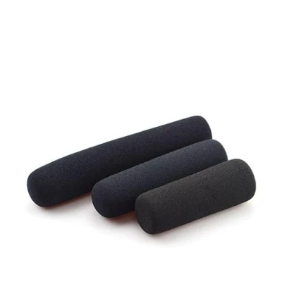 Image of Universal Microphone Windscreen Foam Cover, Mic Windshield Pop Filter Covers (Length 12cm Caliber 2.1cm)