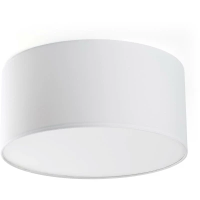 Image of Seven 2 Light Small Flush Ceiling White, E27