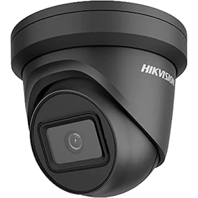 Image of Outdoor Turret Black, 8MP, H265+, 2.8mm, Day/Night, DarkFighter, 120dB WDR, EXIR 2.0 (30m), IP67, PoE/12VDC.