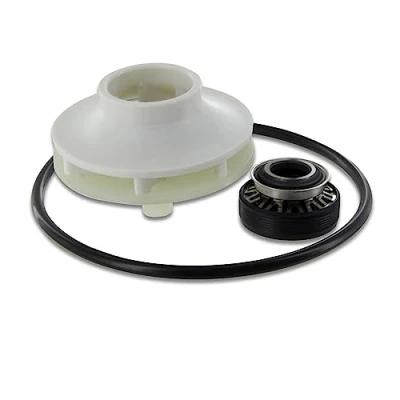 Image of DL pro pump shaft seal with vane for Bosch Siemens 419027 00419027 gasket set circulating dishwasher dishwashing machine