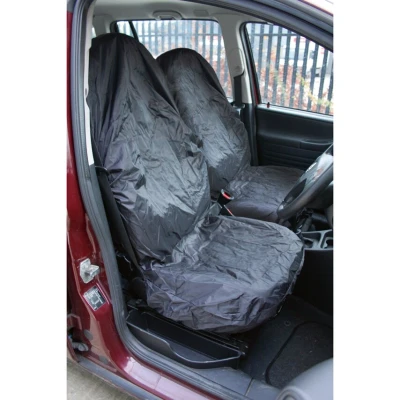 Image of Sealey Front Seat Protector Set 2pc Heavy Duty
