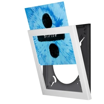 Image of Show &amp; Listen Vinyl Record Album LP Frame, Single, White