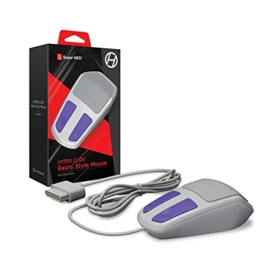 Image of Hyperkin Hyper Click Retro Style Mouse for Super NES