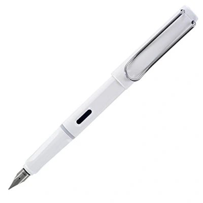 Image of LAMY safari Fine Nib Fountain Pen White (White)