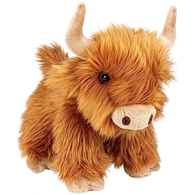 Image of Carl Dick Cow, Highland 12 inches, 30cm, Plush Toy, Soft Toy 3553