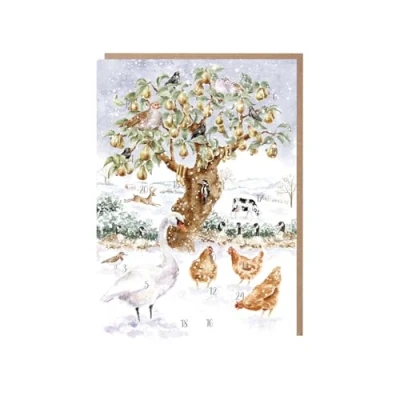 Image of Twelve Days of Christmas Advent Card
