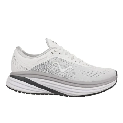 Image of MBT M 3000 LACE UP Women&#039;s running shoes color:WHITE/SILVER size:38