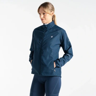 Image of Dare 2b Motive Waterproof Breathable Taped Seams Reflective Detail Pant Salopettes Dark Denim, 5 6