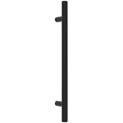 Image of vidaXL Cabinet Handles 20 pcs Black 160 mm Stainless Steel