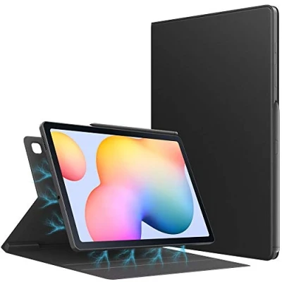 Image of TiMOVO Case for All New Samsung Galaxy Tab S6 Lite 10.4 Inch 2024/2022/2020, Ultra Slim Lightweight Magnetic Stand Cover Fit Tablet, Lavender Gray