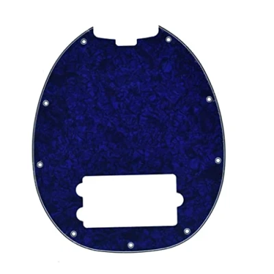 Image of KAISH bass Pickguard Fit for Musicman classic 4 string StingRay models Blue Pearl