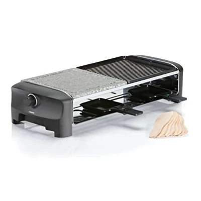 Image of Princess 162820 Raclette Steen Grill Party 8 Persoons