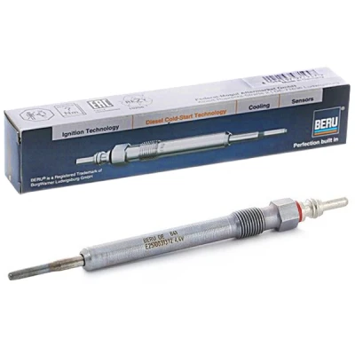 Image of 65268030005, 65268030008, 65268030009 Glow Plug BERU GE133 4,4V 25A M10x1,0 after capable, Pencil type 130mm 35Nm 15Nm 63 ISS AUDI: Q5