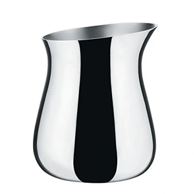Image of Alessi NF02 Cha Creamer in 18/10 stainless steel mirror polished, Acier Billant