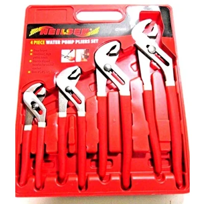 Image of Neilsen CT1614 Water Pump Plier Set Adjustable 4 Piece Silver (1 Piece)