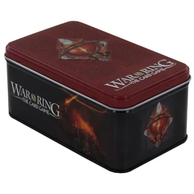 Image of Ares Games War of The Ring Balrog Version Shadow Card Box and Sleeves Game