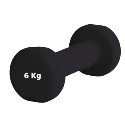 Image of G5 HT SPORT Neoprene Dumbbells for Gym and Home Gym, Non Slip 0.5 to 6 kg, Pair or Single (1 x kg)