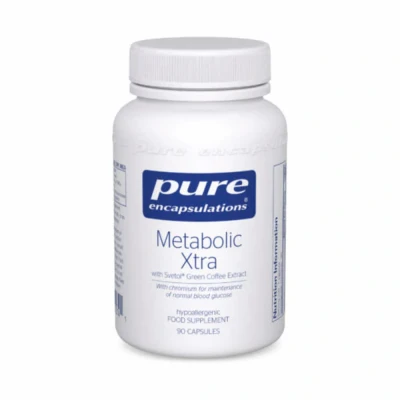 Image of Pure Encapsulations Metabolic Xtra Svetol Green Coffee Extract with Resveratrol, Alpha Lipoic Acid &amp; Chromium Normal Blood Glucose 90 Capsules