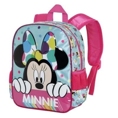 Image of Disney Minnie Mouse Wishful Basic Backpack, Blue, 15 x 31 39 cm, Capacity 18.2 L