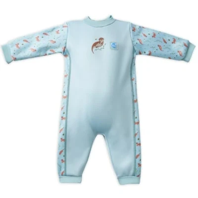Image of Splash About Warm in One Baby Wetsuit, Playful Otters, 6 12 Months