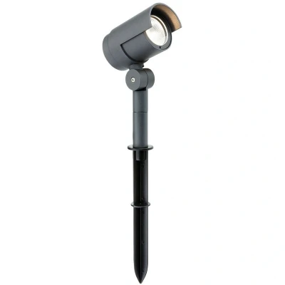 Image of LED 1 Light Outdoor Spike Spot Graphite IP65