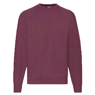 Image of Fruit of the Loom Men&#039;s Sweatshirts, M, L, XL, XXL, 3XL, 4XL, also as Sets, burgundy, L
