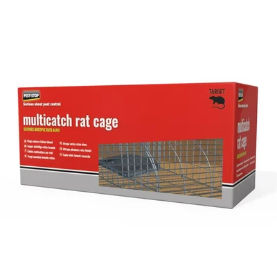 Image of Pest Stop Multicatch Rat Cage PRCPSRMCAGE