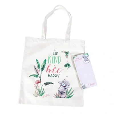 Image of Me To You Bear Tote Shopping Bag &amp; Note Pad Gift Set