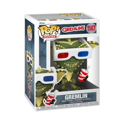 Image of Funko Pop! Movies: Gremlins Gremlin With 3D Glasses Collectable Vinyl Figure Gift Idea Official Merchandise Toys for Kids &amp; Adults Movies Fans Model Collectors and Display