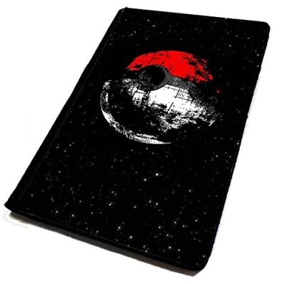 Image of WTF Passport Cover/Holder. Pokeball Deathstar. Travel Protection.