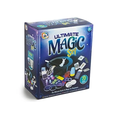 Image of RMS International Toy Hub Ultimate Magic Set with Beginners Magician Guide Book Tricks Children&#039;s Unisex 10+, L24cm x D13cm H28cm (R05 1210)