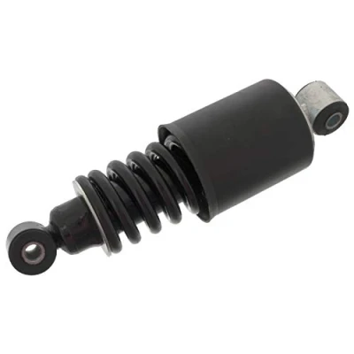 Image of 81417226032, 81417226046 Shock Absorber, cab suspension FEBI BILSTEIN 49437 Rear MAN: F 90