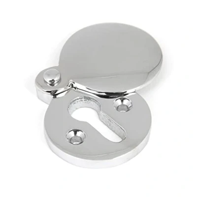 Image of From The Anvil Polished Chrome 30mm Round Escutcheon