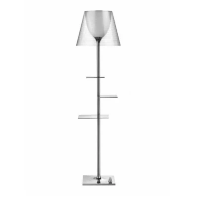 Image of Flos Bibliotheque National Floor Lamp Transparent