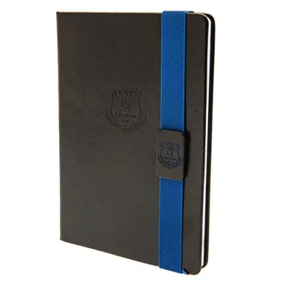 Image of Everton FC Banded A5 Premium Leather Look Notebook