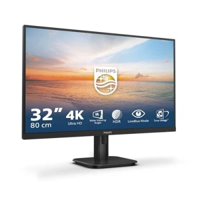 Image of PHILIPS 32E1N1800LA 32 inch Ultra HD monitor, Adaptive Sync, HDR10, speakers (3840x2160, 60 Hz, DisplayPort, HDMI) black