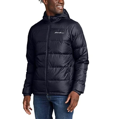 Image of Eddie Bauer Men&#039;s Stratuslite Hoodie, Atlantic, Medium