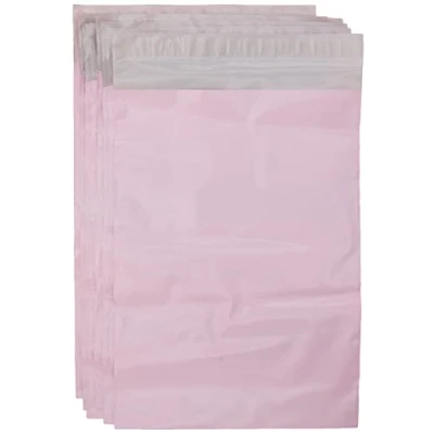 Image of Triplast 6 x 9 Inch Plastic Mailing Postal Bag Pink (Pack of 1000)