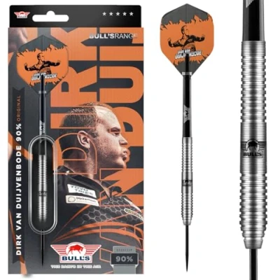 Image of Bulls Dirk van Duijvenbode 90% Steel Tip Darts 25 g