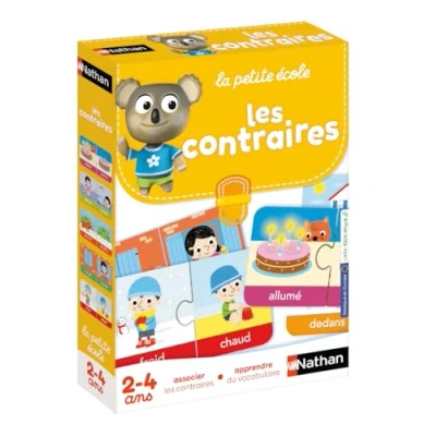 Image of Jeu Éducatif Nathan Les Contraires