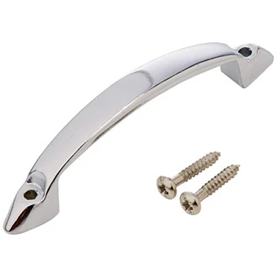 Image of Deals In DIY™ Front Fix D Handle Chrome Plated 100mm