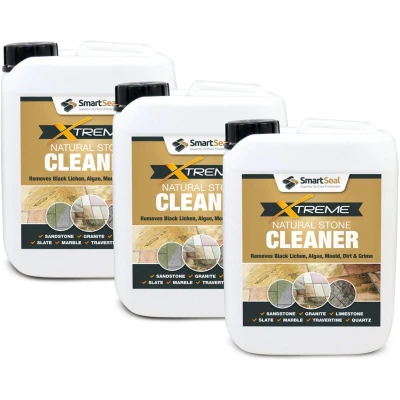 Image of Smartseal Xtreme Natural Stone Cleaner 5 Liter Pack of 3